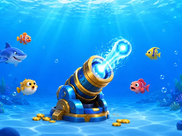 ภาพประกอบเกมตกปลาในระบบ
